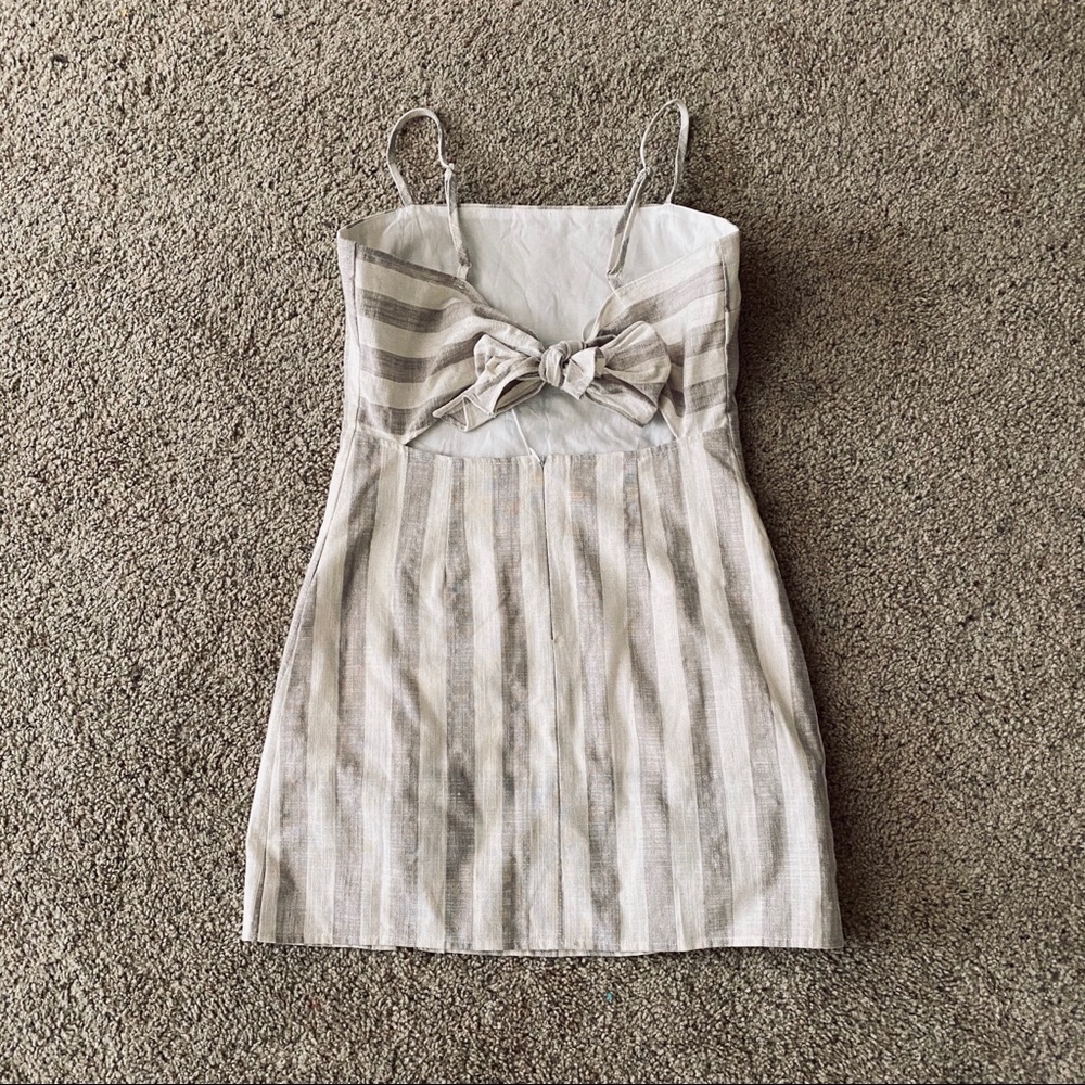 New linen summer dress.